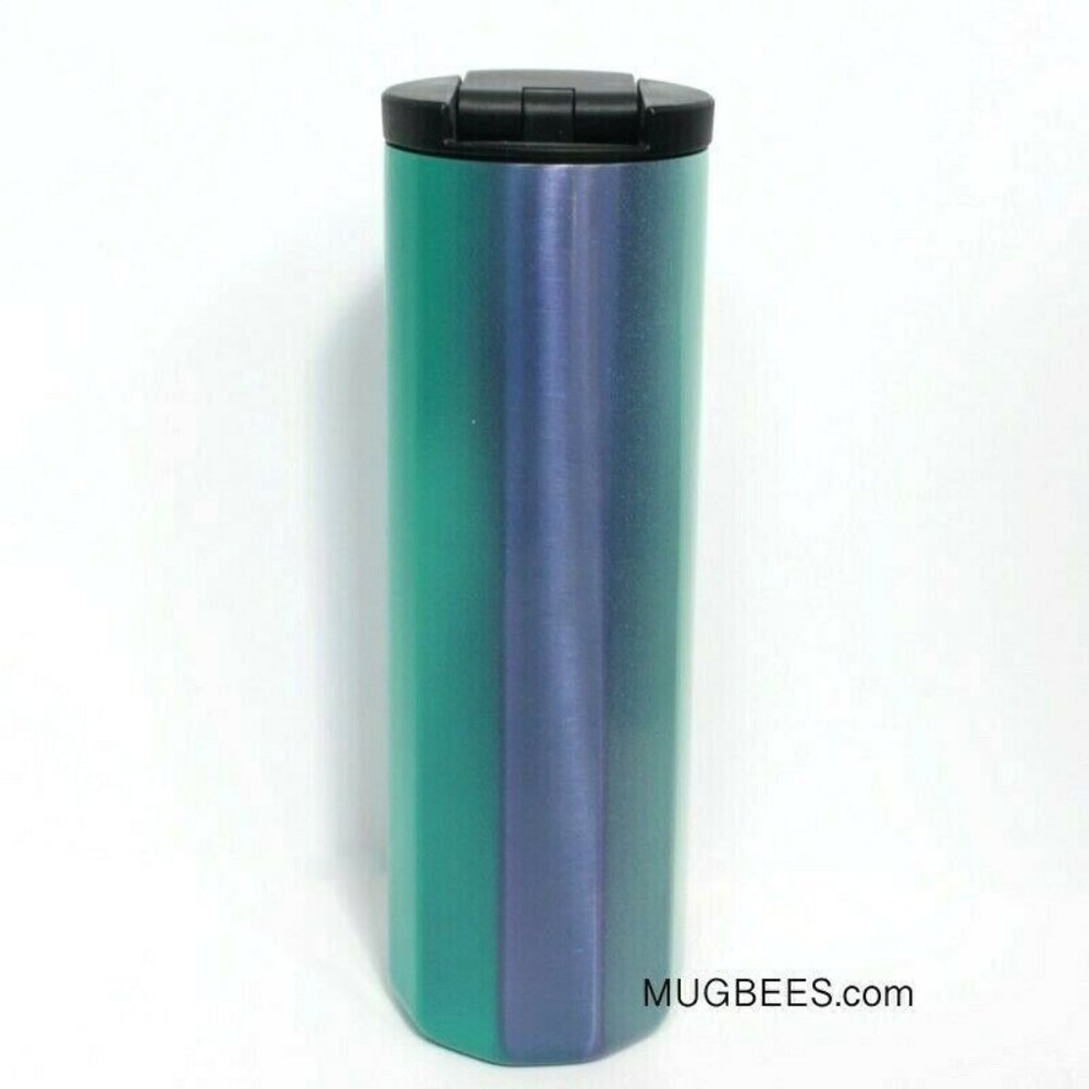 Starbucks Summer 2020 Gradient Teal Vacuum Stainless Steel Tumbler 16 oz - Picture 2 of 7